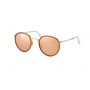 Ray-Ban Icons – Round Folding RB3517 001/Z2